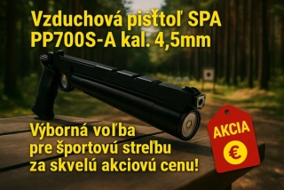 Vzduchová pištoľ SPA PP700S-A kal.4,5mm